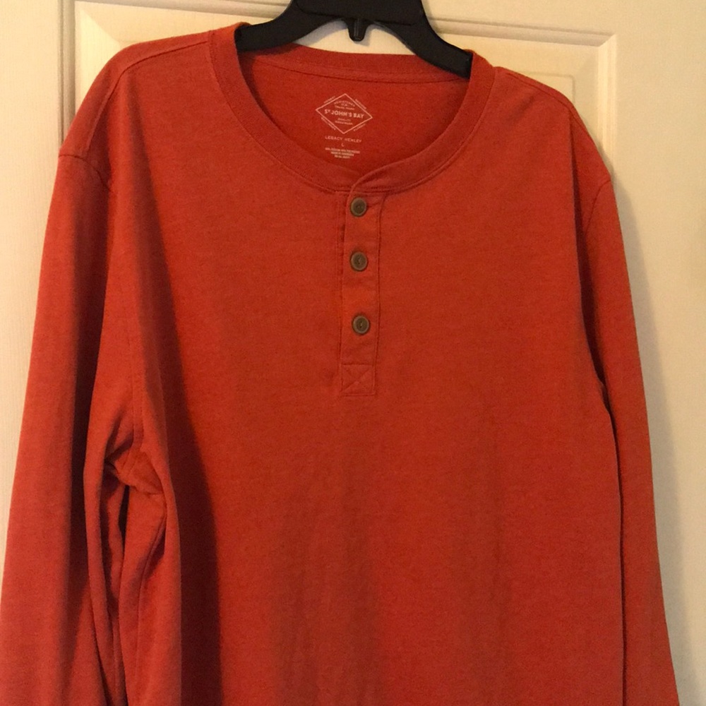 Men’s Long Sleeve Henley